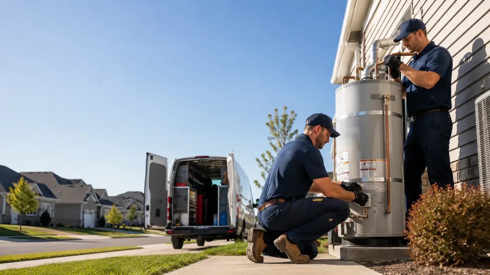 Water Heater Installation in Ridge Farm, IL